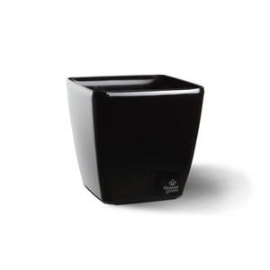 Flower Lover Obal na kvetináč Quadrato Easy čierna, 22 cm vyobraziť