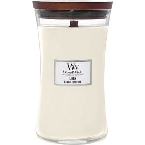 WoodWick Vonná sviečka váza veľká Linen, 609 g vyobraziť