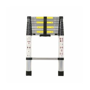 Teleskopický hliníkový rebrík, 2, 6 m vyobraziť