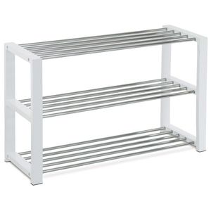 Autronic Botník 3 poschodia, biela, 3 poschodia vyobraziť