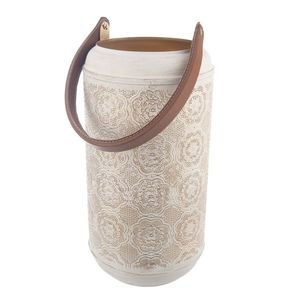 InDecor Kovový svietnik Mandala béžová, 15 x 27 cm, S vyobraziť