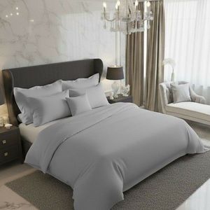 Kvalitex Saténové obliečky Luxury Collection svetlosivá, 140 x 200 cm, 70 x 90 cm vyobraziť