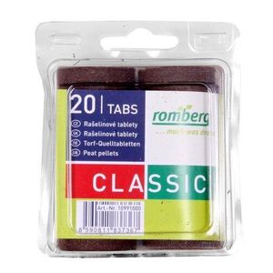 Rašelinová tableta 20 ks, pr. 3, 6 cm vyobraziť