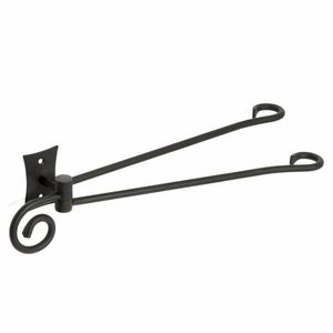 METAFORM CC021 Rebecca držiak uterákov dvojitý otočný, 30 cm, čierna vyobraziť