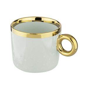 Altom Porcelánový hrnček Palazzo dots 350 ml, šalviová vyobraziť