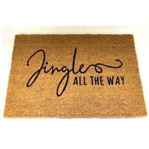 Kokosová rohožka Jingle all the way, 39 x 59 cm vyobraziť