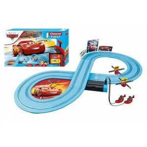 Conquest Autodráha Carrera First Autá/Cars 2, 4m plast + 2 autá na batérie v krabici 50x30x8cm vyobraziť