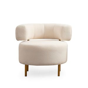 Kreslo River Round White vyobraziť