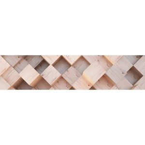 AG Art Samolepiaca bordúra 3D Woody, 500 x 14 cm vyobraziť