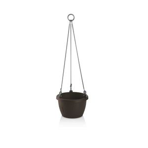 Gardenico Samozavlažovací závesný kvetináč Marina hnedá, pr. 25 cm, pr. 25 cm vyobraziť