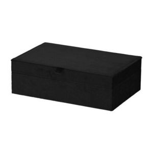 EH Zamatová šperkovnica Velvet, tm. hnedá vyobraziť