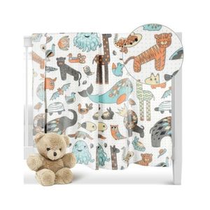 Bellatex Detská prikrývka Ella Zvieratká, 100 x 150 cm vyobraziť