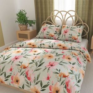 Forbyt Saténové obliečky Floralis, 140 x 200 cm, 70 x 90 cm vyobraziť