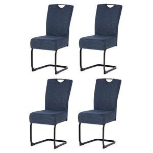 Súprava jedálenských stoličiek DCL-E2008 BLUE2, 4 ks vyobraziť