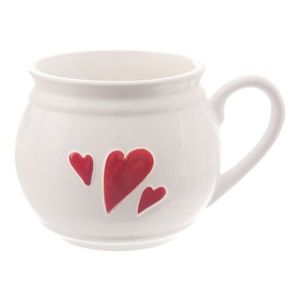 Hrnek srdce vyobraziť