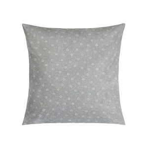 Bellatex Vankúš Adéla Nafukovací kvietok sivý, biely, 40 x 40 cm vyobraziť