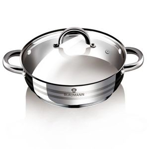 Blaumann Pekáč s pokrievkou nerez Gourmet Line 20 cm, pr. 20 cm vyobraziť