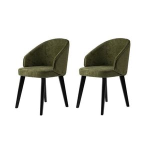Súprava jedálenských stoličiek Bentley Green and Black, 2 ks vyobraziť