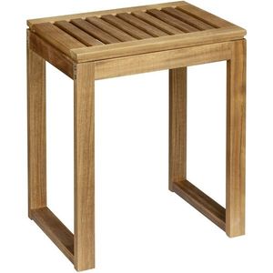 Wenko Kúpeľňová stolička z akácie Fondi, 46 x 30 x 40 cm vyobraziť