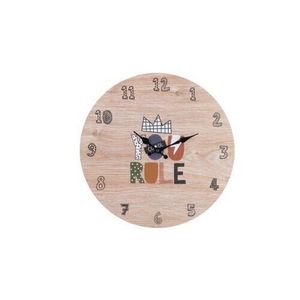Detské nástenné hodiny You Rule, 33 cm, prírodná vyobraziť