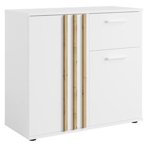 Skriňa TOLIS 2D1S, biela vyobraziť