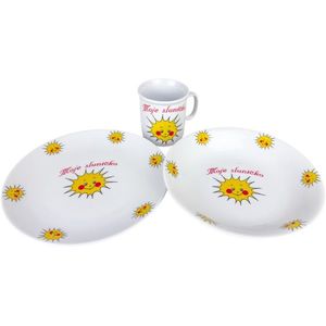 Thun 3-dielna detská jedálenská súprava Slniečko mix vyobraziť