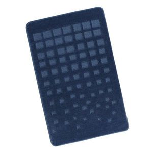 Bellatex Kúpeľňová predložka Štandard Dlaždica modrá, 60 x 100 cm vyobraziť