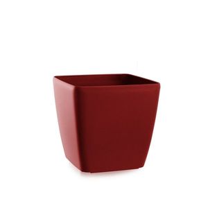 Flower Lover Kvetináč Quadrato Easy matt červená, 18 cm, 18 cm vyobraziť