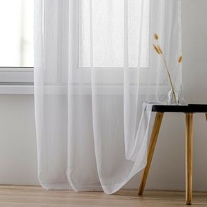 Homede Záclona Kresz Eyelets gold, biela, 280 x 240 cm vyobraziť