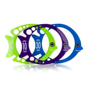 Sportwell Súprava potápacích krúžkov Rybičky, 3 ks vyobraziť