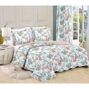 Záves Eiffelovka kvety, 140 x 250 cm vyobraziť