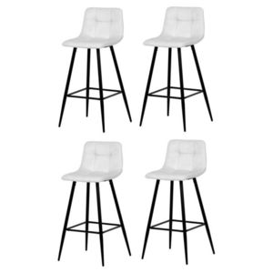 Sada barových stoličiek B-X7015 WT2, 4 ks vyobraziť