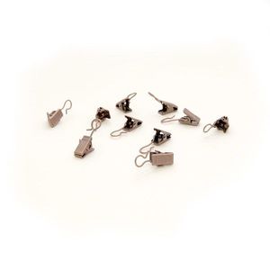 SP TREND Háčiky so žabičkou kovové, 10 ks, bronzová vyobraziť