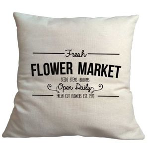 Bohemia Gifts Obal na vankúš Flower market, 40 x40 cm vyobraziť