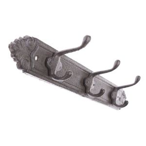 Liatinový vešiak Enfeite hnedá, 43 x 7 cm vyobraziť