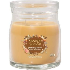 Yankee Candle Vonná sviečka stredná Signature Glistening Leaves, 368 g, M vyobraziť
