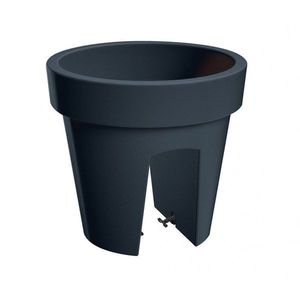Prosperplast Kvetináč na zábradlie Lofly Railing antracitová, 24, 5 cm, 24, 5 cm vyobraziť