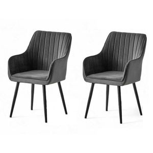 Súprava jedálenských stoličiek Nova Anthracite, 2 ks vyobraziť
