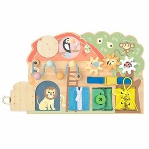 2Kids Toys Activity board Domček so zvieratkami vyobraziť