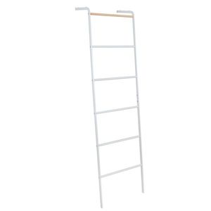 BUNY rebríkový vešiak na kabáty, kovový, biely vyobraziť