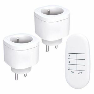 Solight DY08 Sada diaľkovo ovládaných zásuviek s ovládačom 3 ks, biela vyobraziť