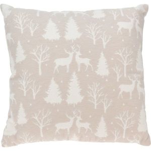 Vankúšik Deers and trees ružová, 43 x 43 cm vyobraziť
