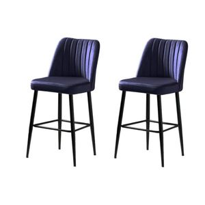 Súprava barových stoličiek Vento Sax Blue, 2 ks, 2 ks vyobraziť