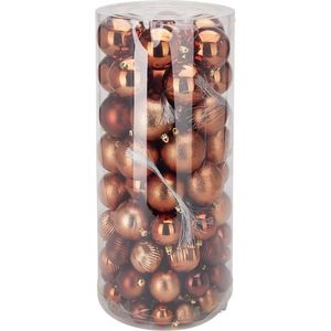 Súprava vianočných ozdôb Golden Brown, 100 ks, plast vyobraziť