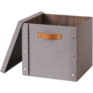 Kitchisimo Set 2 úložných krabíc s vekom 30 × 30 × 28 cm, L vyobraziť