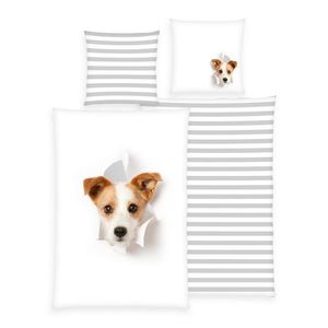 Herding Detské bavlnené obliečky Dog, 135 x 200 cm, 80 x 80 cm vyobraziť