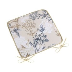 Bellatex Sedák DITA hladký Kvet sivobéžová, 40 x 40 cm vyobraziť