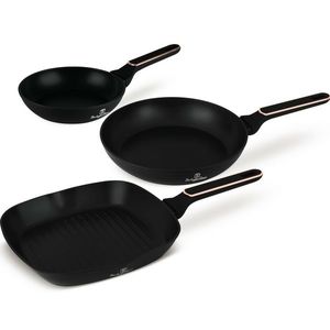 BerlingerHaus Súprava panvíc s titánovým povrchom Black Rose, 3 ks vyobraziť