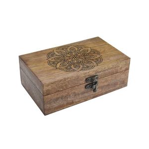 InDecor Box z mangového dreva Mandala, 23 x 15 x 8, 5 cm, M vyobraziť