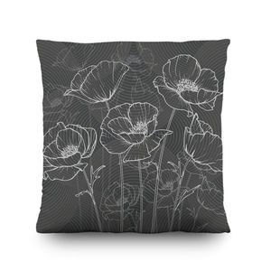 Vankúšik Sivé maky, 45 x 45 cm vyobraziť